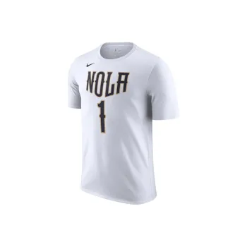 Nike New Orleans Pelicans T Shirt Men's White