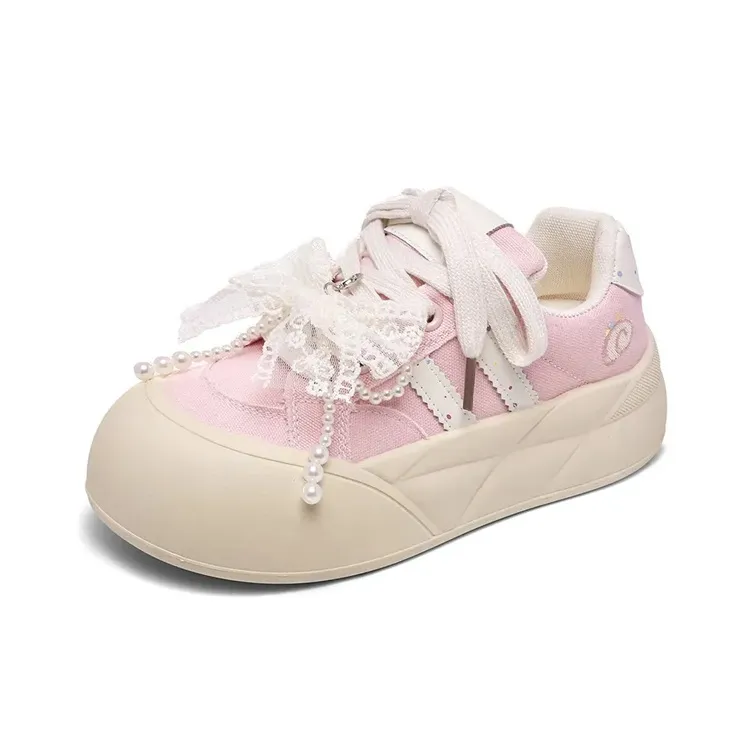 PARK DANCE Low Top Skateboard Shoes Women's-0