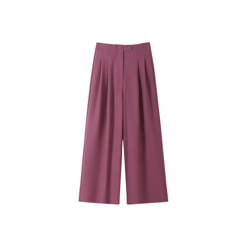 SHUXI Suit Trousers Women's-0