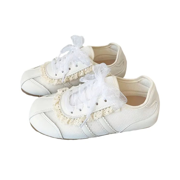 WJA Cushioning Abrasion Resistant Lightweight Slip Resistant Low Top Skateboard Shoes Women's-5