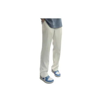 CORNILOT Suit Trousers Unisex White Gray