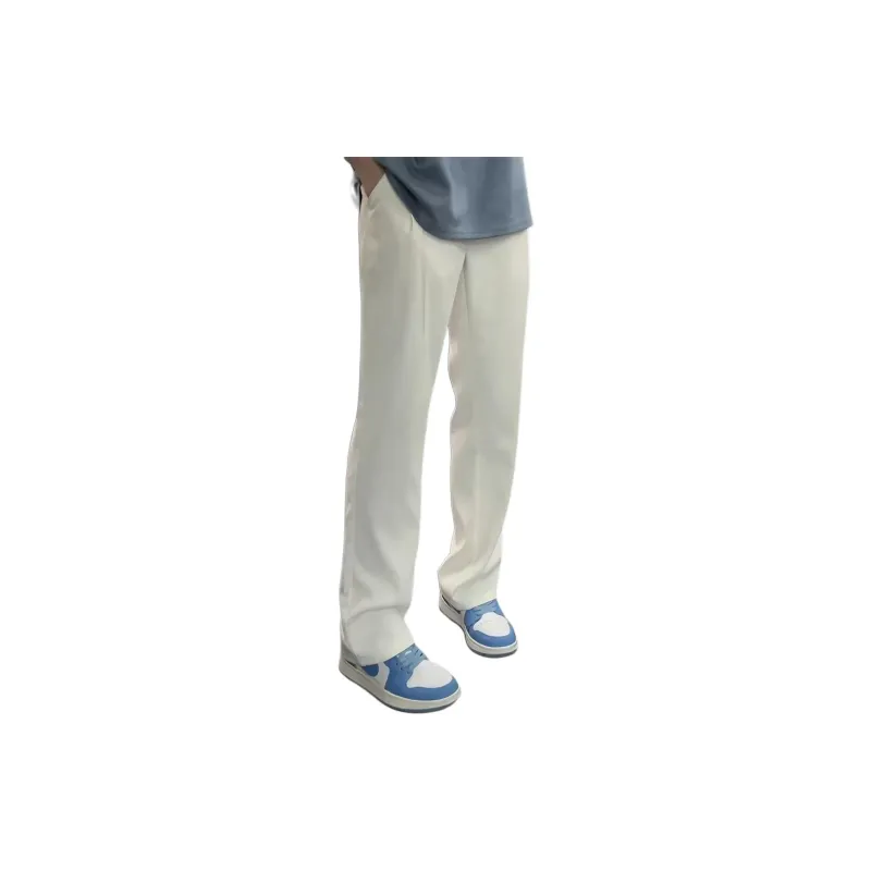 CORNILOT Suit Trousers Unisex White Gray-0