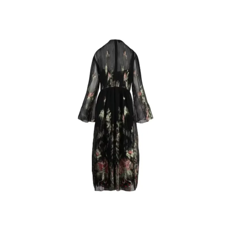 GUCCI Long Sleeved Dress Women's Black-1