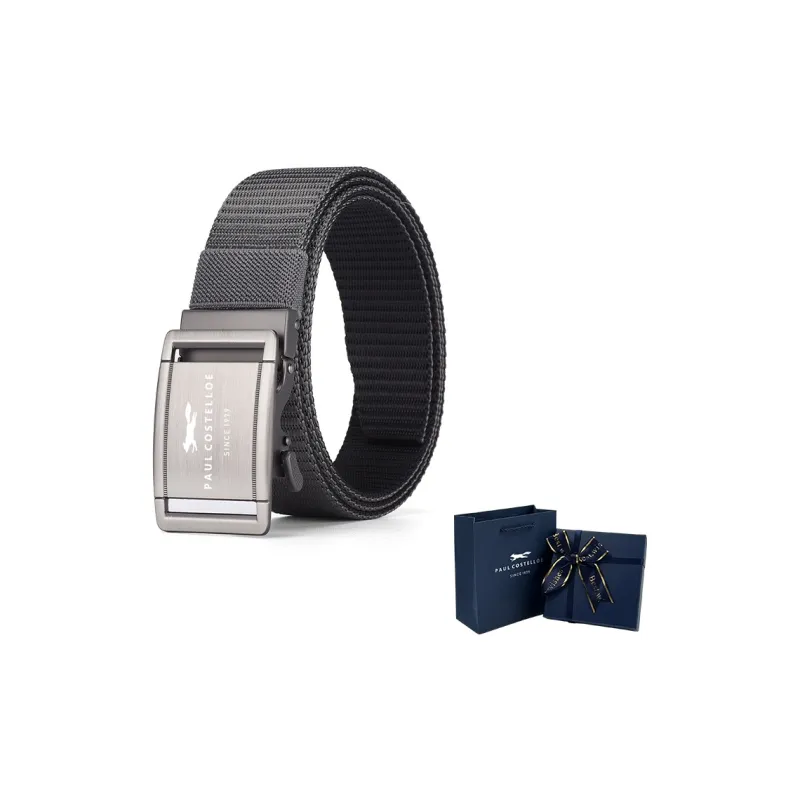 PAUL COSTELLOE Imitation Nylon Belt Unisex 3.7cm-24