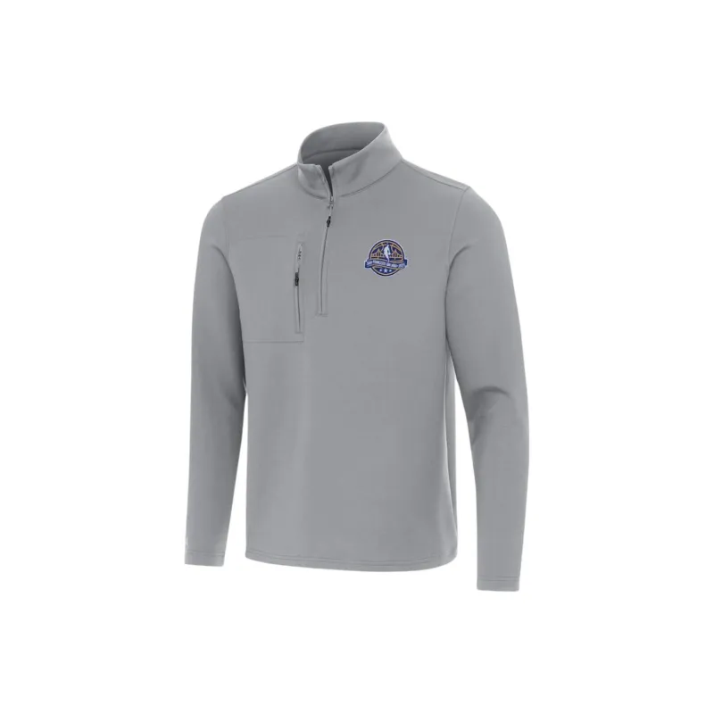 NBA X Antigua Gray 2025 All Star Game Insider Quarter Zip Top-0