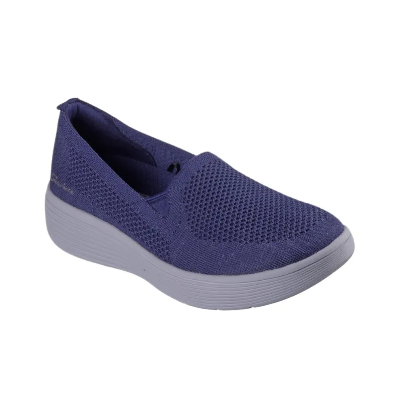 Skechers Arch Fit Laguna Low Top Casual Shoes Women's Blue-3