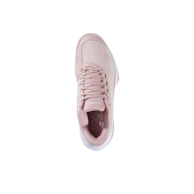 Babolat Abrasion Resistant Low Top Tennis Shoes Women's Pink-1