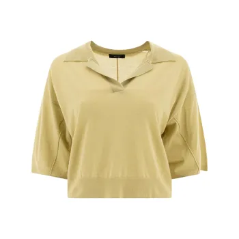 SOEUR Polo Shirt Women's Khaki Green