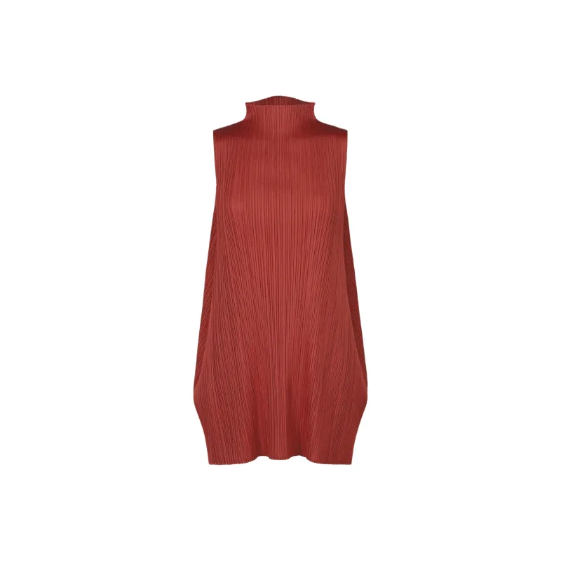 PLEATS PLEASE ISSEY MIYAKE T Shirt Women's Dark Red-0