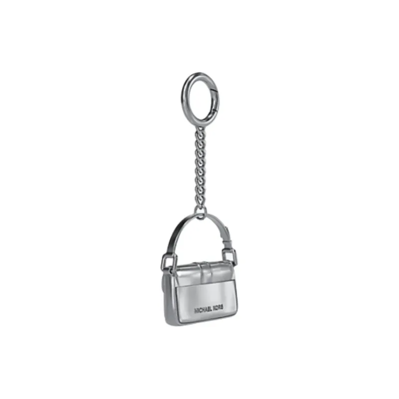MICHAEL KORS Colby Zinc Alloy Bag Accessory Women's Silver-1