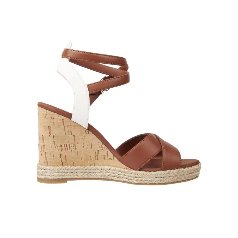 Tommy Hilfiger One Strap Sandals Women's Brown-1