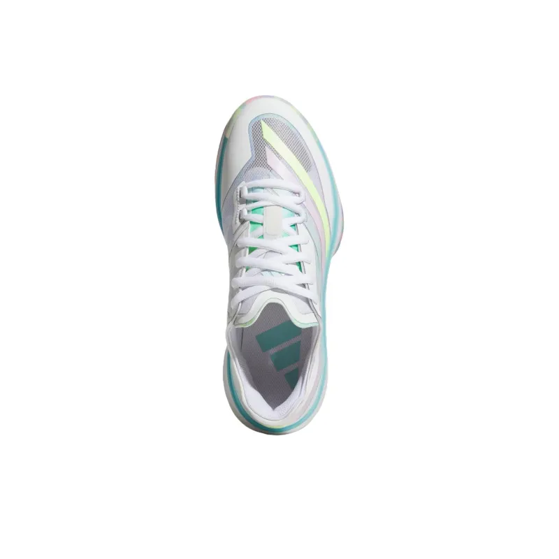 Adidas Adizero Select 3.0 Abrasion Resistant Low Top Basketball Shoes Unisex White Blue-2