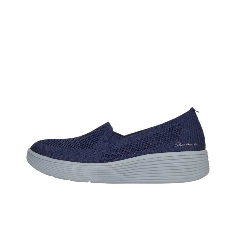 Skechers Arch Fit Laguna Low Top Casual Shoes Women's Blue-0