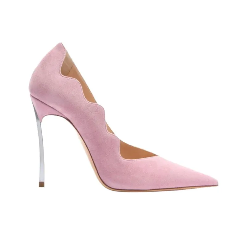 Casadei Superblade Slim Heel High Heels 10cm Women's Pink-1