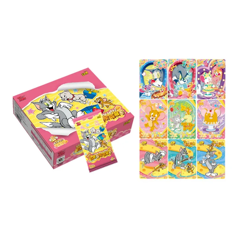 KAYOU Tom And Jerry Joyful Foes Collectible Card Fun Pack Volume 2 IP/Anime Cards 30 Bags/Box-0