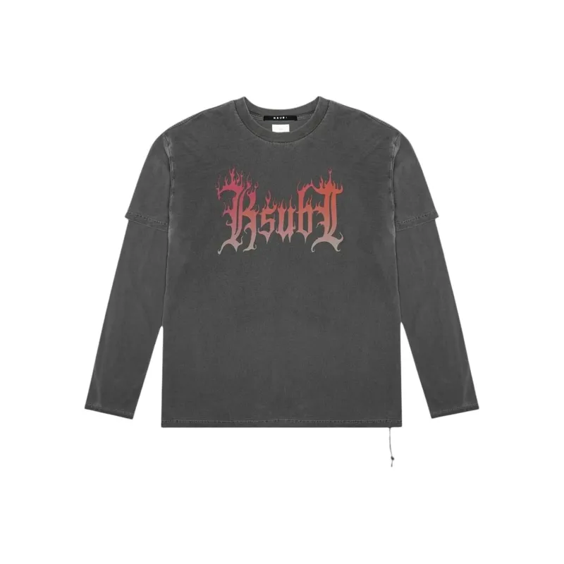 Ksubi Fuego Layered T shirt-0