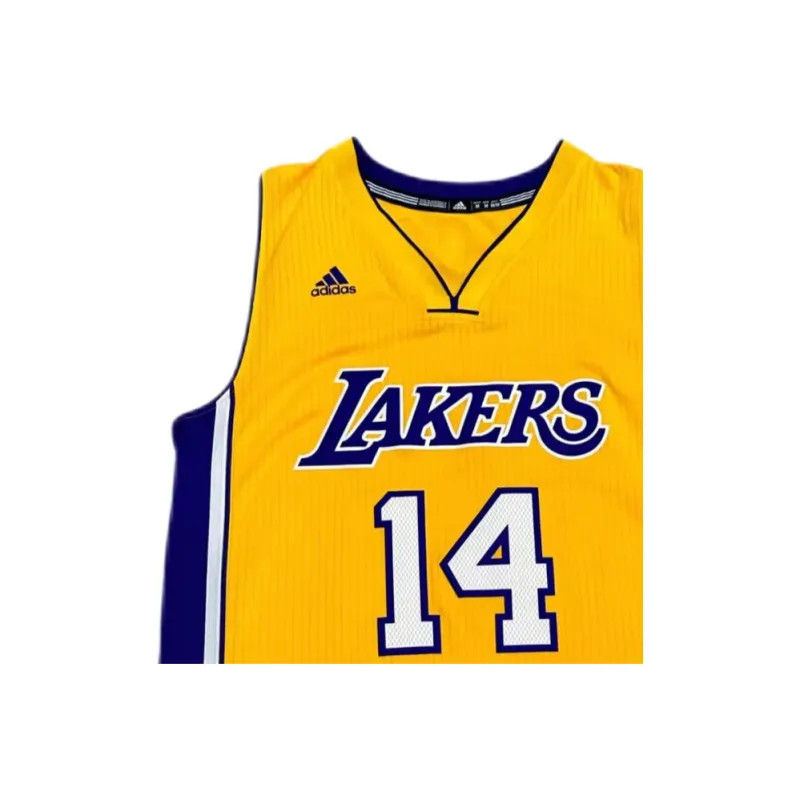 Adidas x NBA Los Angeles Lakers Basketball Jersey Unisex Yellow-2