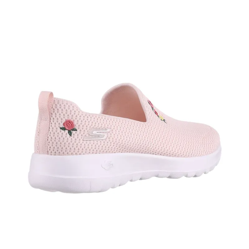 Skechers GO WALK Joy Abrasion Resistant Low Top Casual Shoes Women's Pink-2