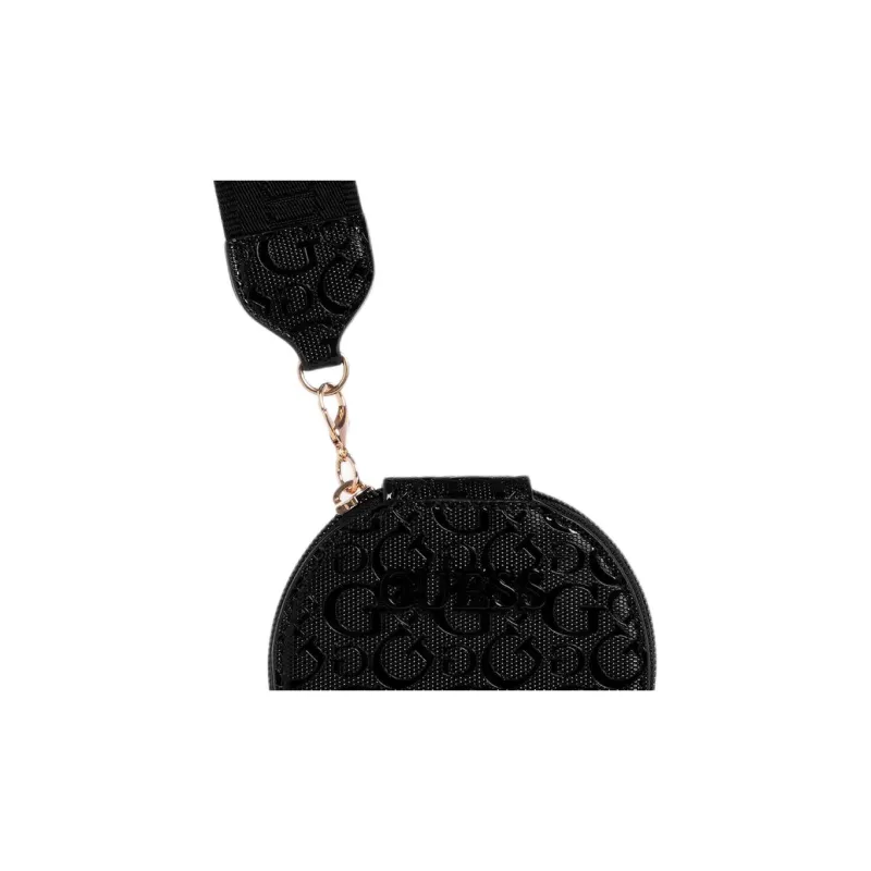 GUESS Artificial Leather Coin Purse Women's Black-4