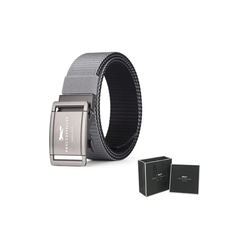 PAUL COSTELLOE Imitation Nylon Belt Unisex 3.7cm-28