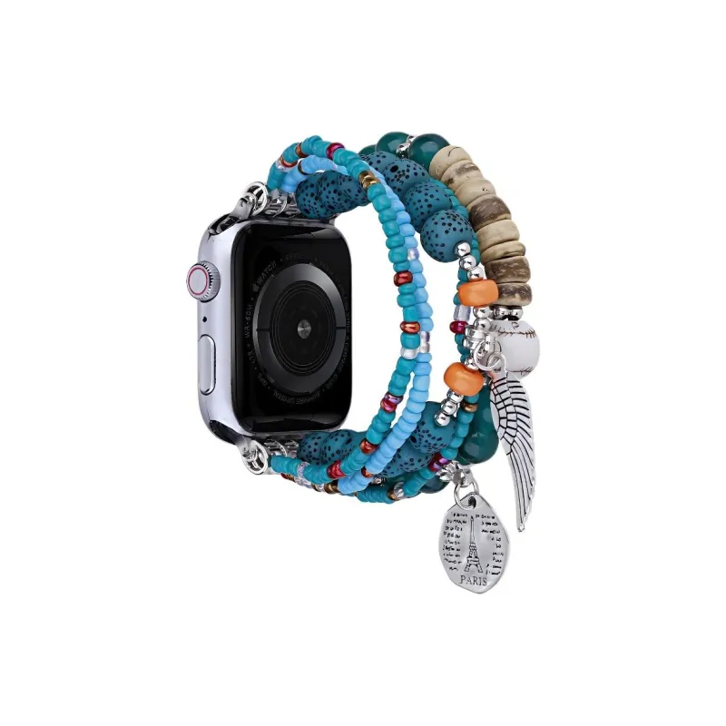 KVZUVUU Apple Compatibility Watch Band Resin Material-3