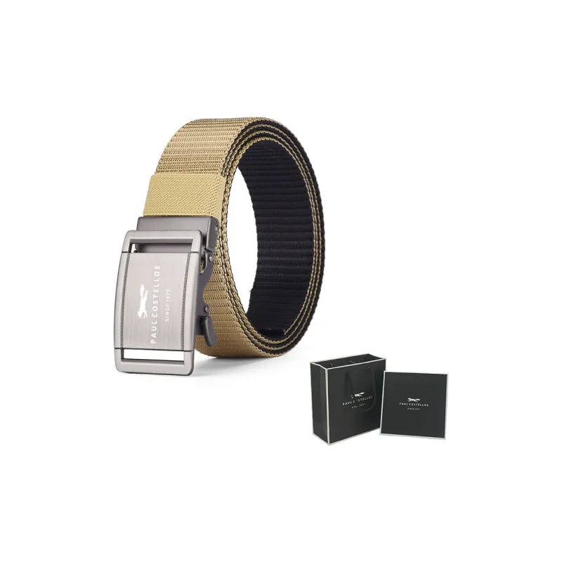 PAUL COSTELLOE Imitation Nylon Belt Unisex 3.7cm-25