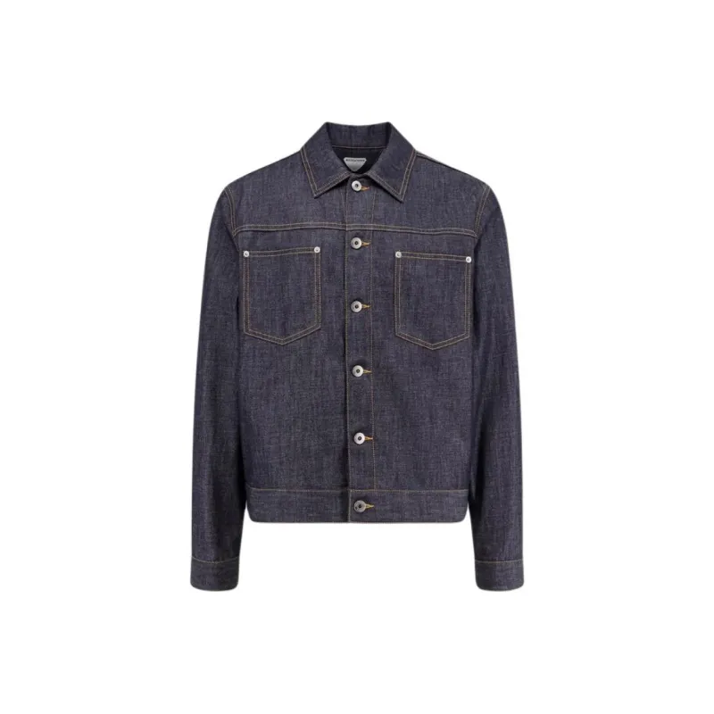 Bottega Veneta Denim Jacket Men's Indigo-0