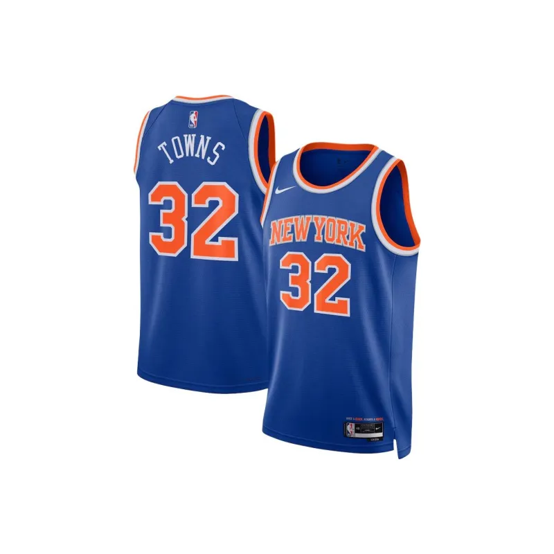 Nike New York Knicks Icon Edition 2022/23 Men's Nike Dri FIT Nba Swingman Jersey-2