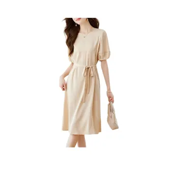 BILISISHANYANG Short Sleeved Dress Women's