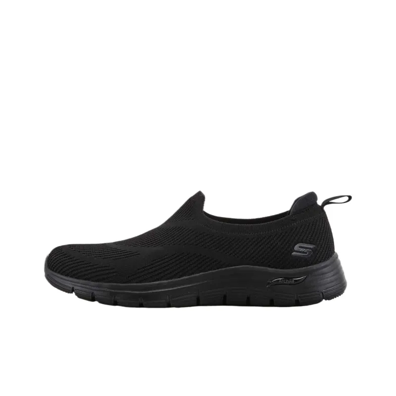 Skechers ARCH FIT VISTA Low Top Casual Shoes Women's Black-0