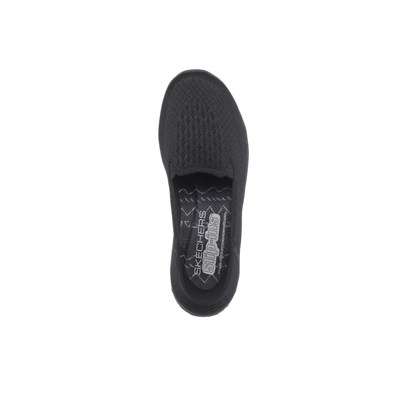 Skechers Reggae Fest 2.0 Abrasion Resistant Low Top Casual Shoes Women's Black-3
