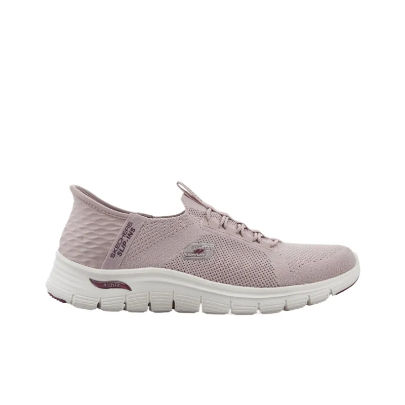 Skechers ARCH FIT VISTA Low Top Casual Shoes Women's Pink-1