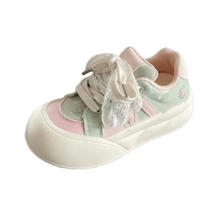PARK DANCE Low Top Skateboard Shoes Women's-0