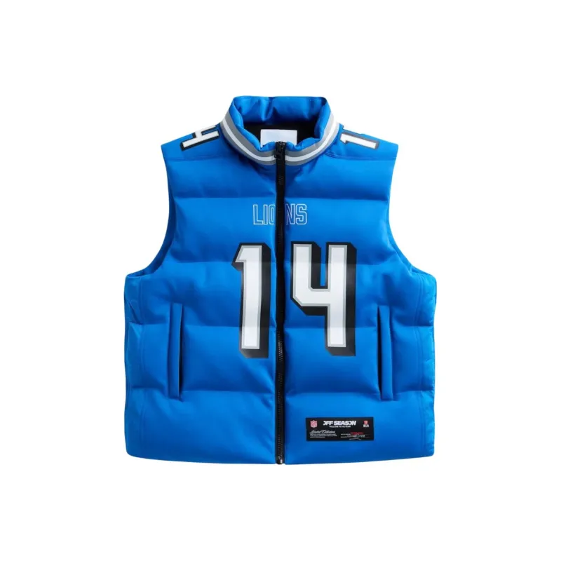 Off Season X Nfl Amon Ra St. Brown Detroit Lions Player Puffer Vest-0
