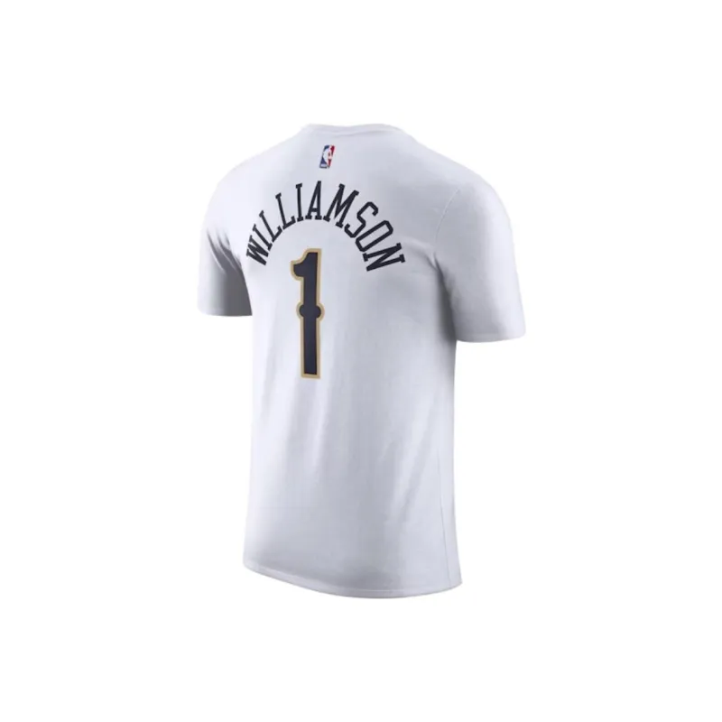 Nike New Orleans Pelicans T Shirt Men's White-1