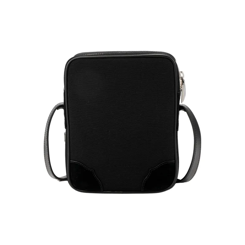 BALLY Nylon Messenger Bag Crossbody Bag Shoulder Bag Men's Black-2