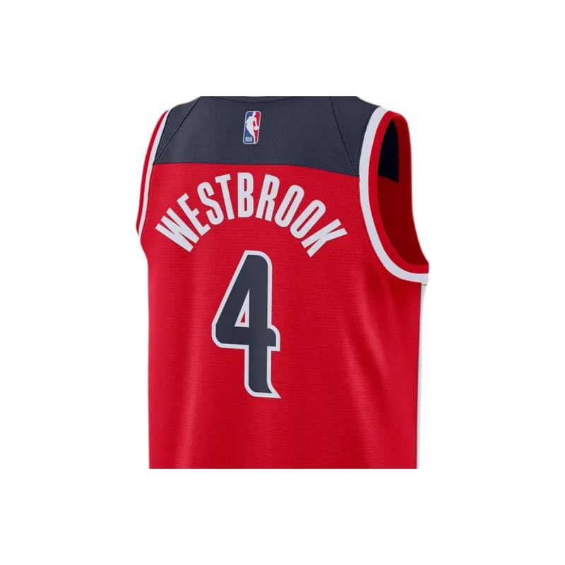 Nike Tank Top Fan Edition 2021 Season, Washington Wizards, Russell Westbrook Size 4 Men's Red-2