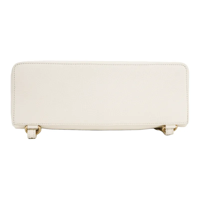 Loro Piana ExtraPocket Cow Leather Backpack Regular Women's White-3