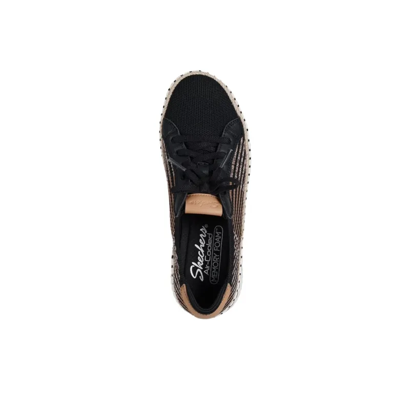 Skechers Wilshire Blvd Low Top Casual Shoes Women's Brown Black-4