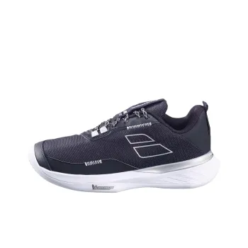 Babolat Wear resistant And Lightweight Low Top Tennis Shoes Women's Black