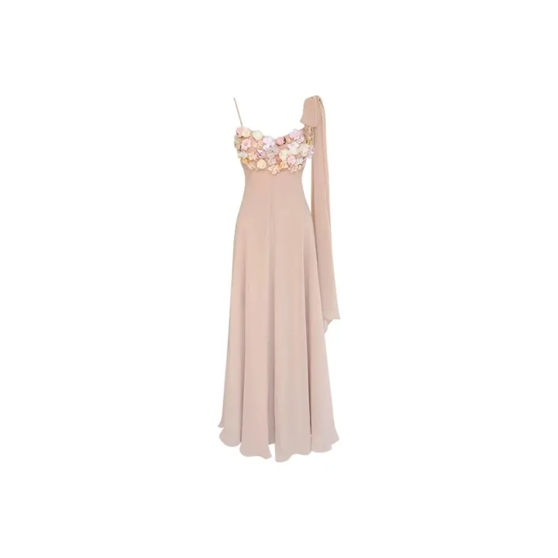 Udon House Slip Dresses Women's Nude Pink Bōsen-0