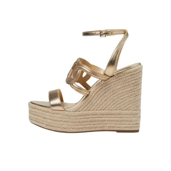 MICHAEL KORS Alma One Strap Sandals Women's Gold