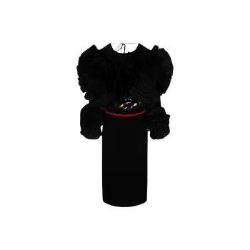 GUCCI Long Sleeved Dress Women's Black