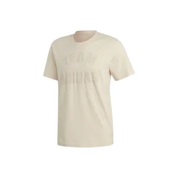 Adidas T Shirt Men's Linen Brown