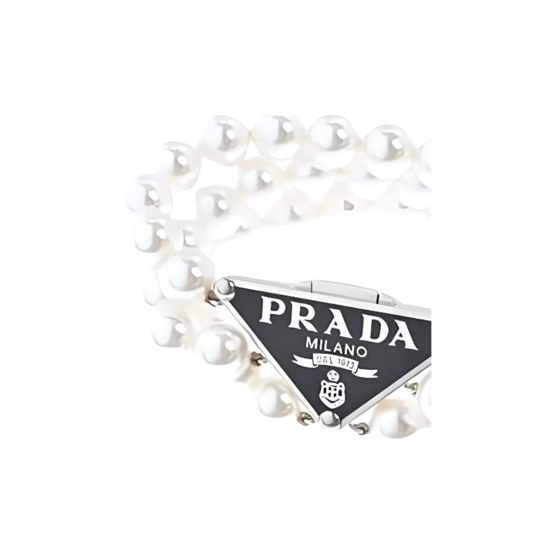 PRADA Pearl Bracelets Women's White-1