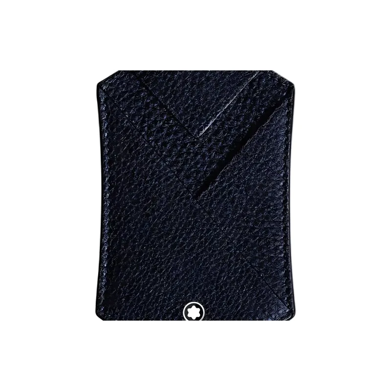 MONTBLANC Cow Leather Luggage Tag Midnight Blue-2