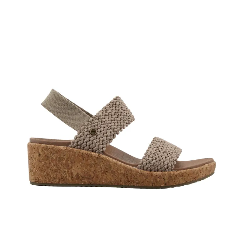 Skechers ARCH FIT BEVERLEE One Strap Sandals Women's Brown-1