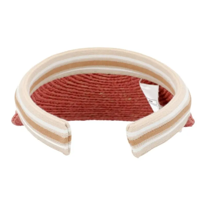 HELEN KAMINSKI Raffia, Cotton, Polyester, Polyamide, Elastane Sun Protection Hats Women's Red-4