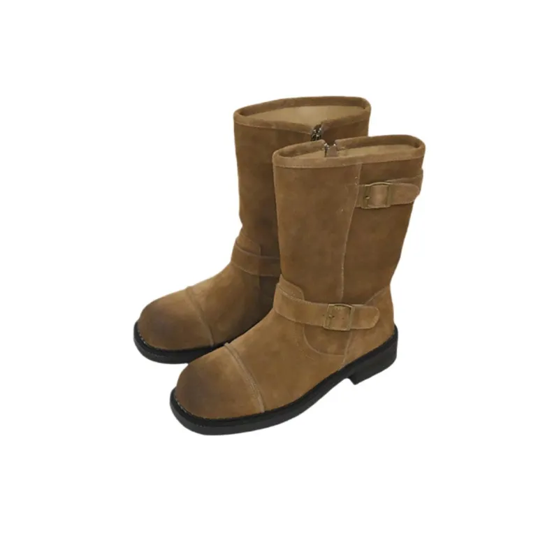 Mooreyu Atelier Ankle Boots Women's Brown-1