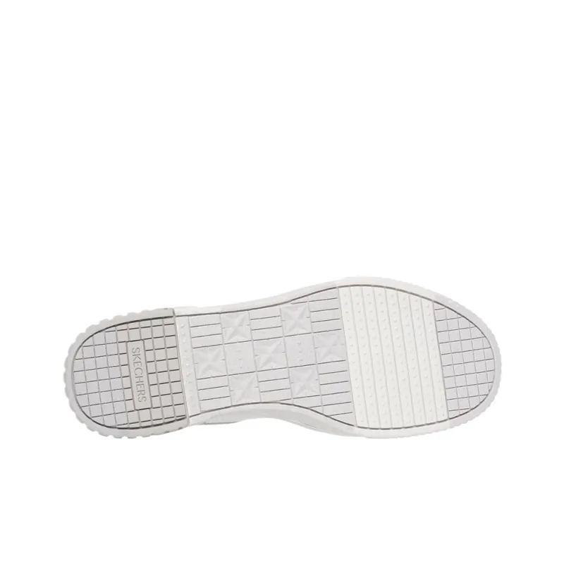 Skechers Jade Abrasion Resistant Low Top Skateboard Shoes Women's White-4